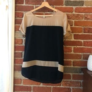 🌈Black and Tan Classy Tunic🌈